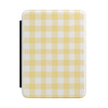 Sunshine Gingham Kindle Case